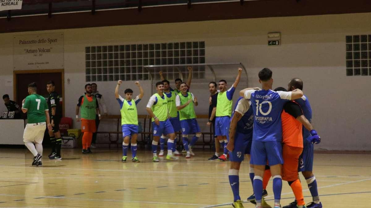 Calcio a 5, terzo successo consecutivo per la Pgs Luce: battuto l’Agriplus Acireale 