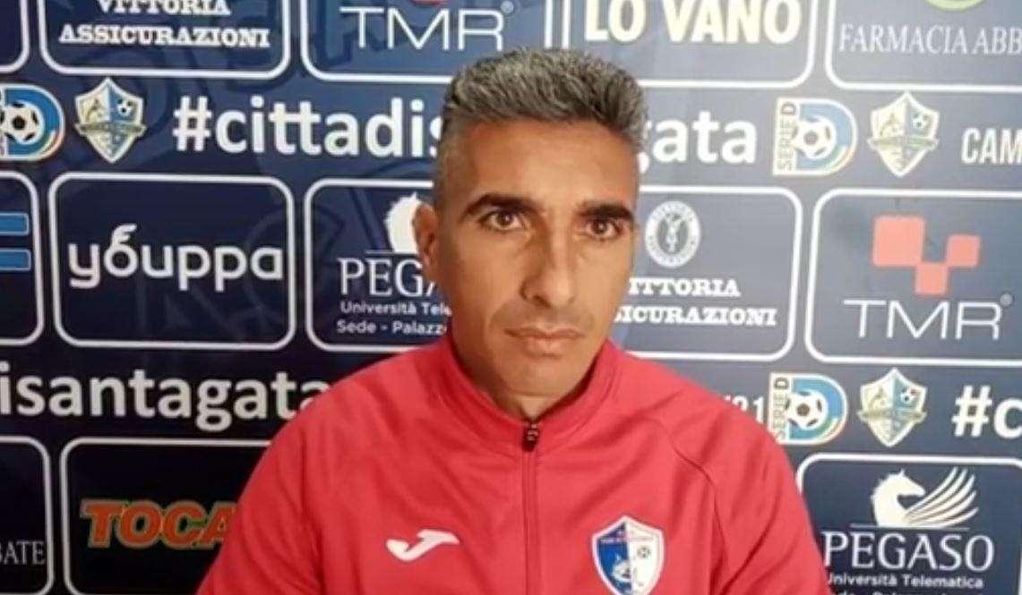 Città di S.Agata, Giampà: "Ragazzi splendidi, grande prestazione"