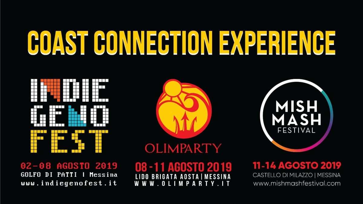 Indiegeno, Olimparty e Mish Mash: nasce la “Coast Connection Experience”