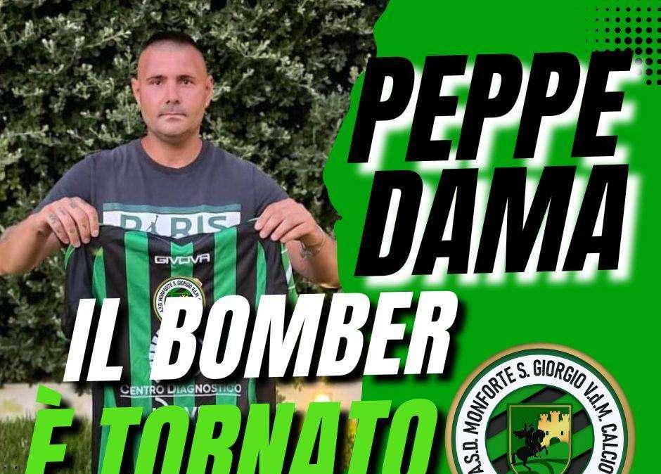 Il bomber Peppe Dama torna a vestire la maglia del Monforte