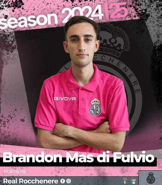 1^-Un argentino tra i pali del Real Rocchenere: Brandon Mas Di Fulvio