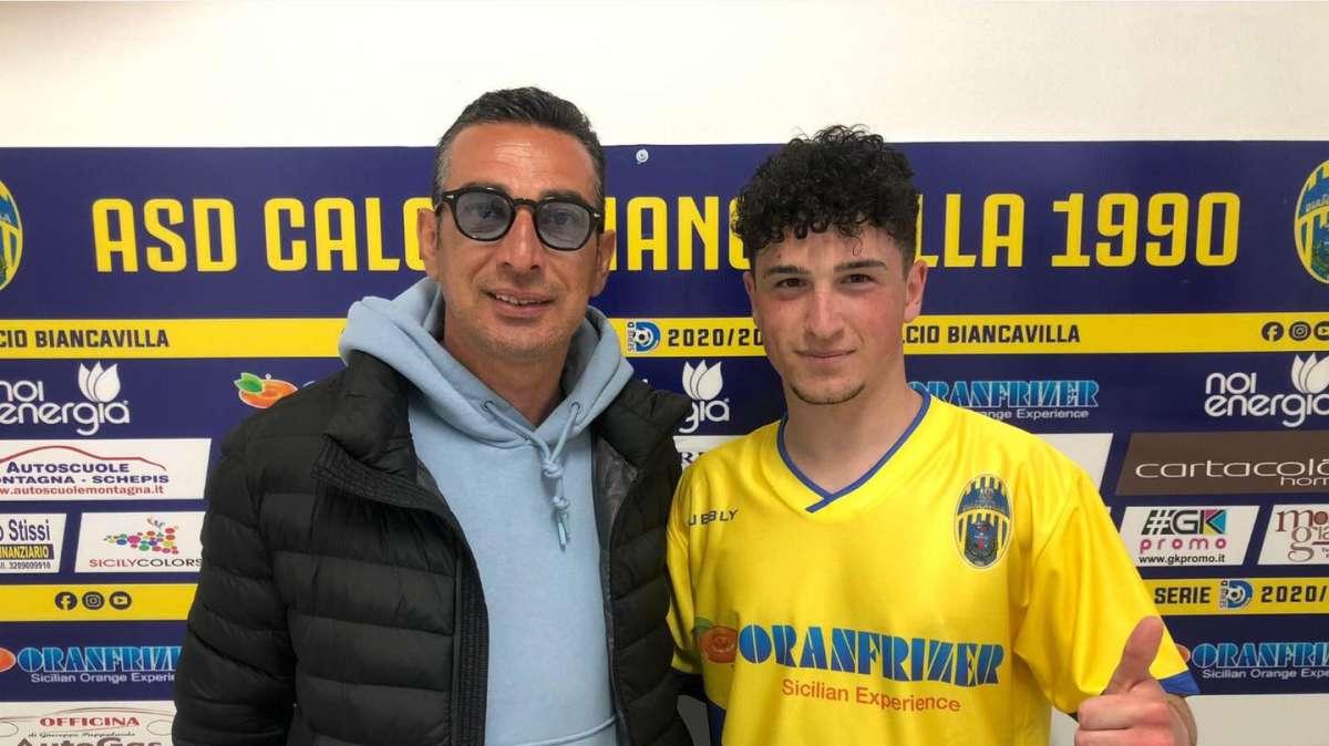 Il Biancavilla annuncia l'ingaggio dello juniores Alessio Di Francesco