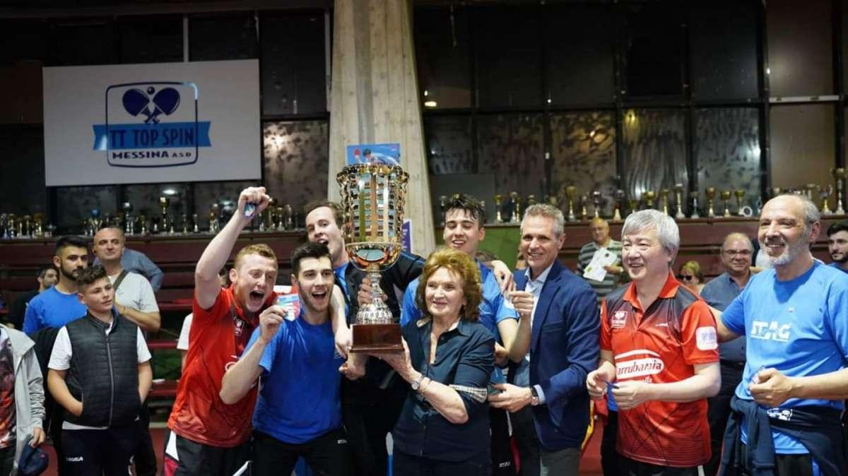 Tennis tavolo, la Top Spin fa la storia e si laurea Campione d'Italia