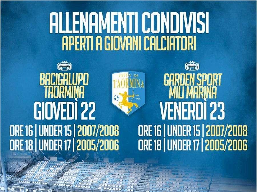 Il Città di Taormina seleziona giovani talenti al Bacigalupo e al Garden Sport