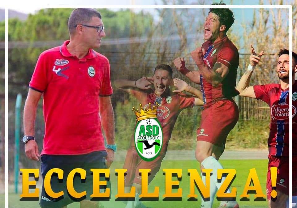 L'Acquedolci è in Eccellenza. Rosignolo: "È una conquista sul campo"