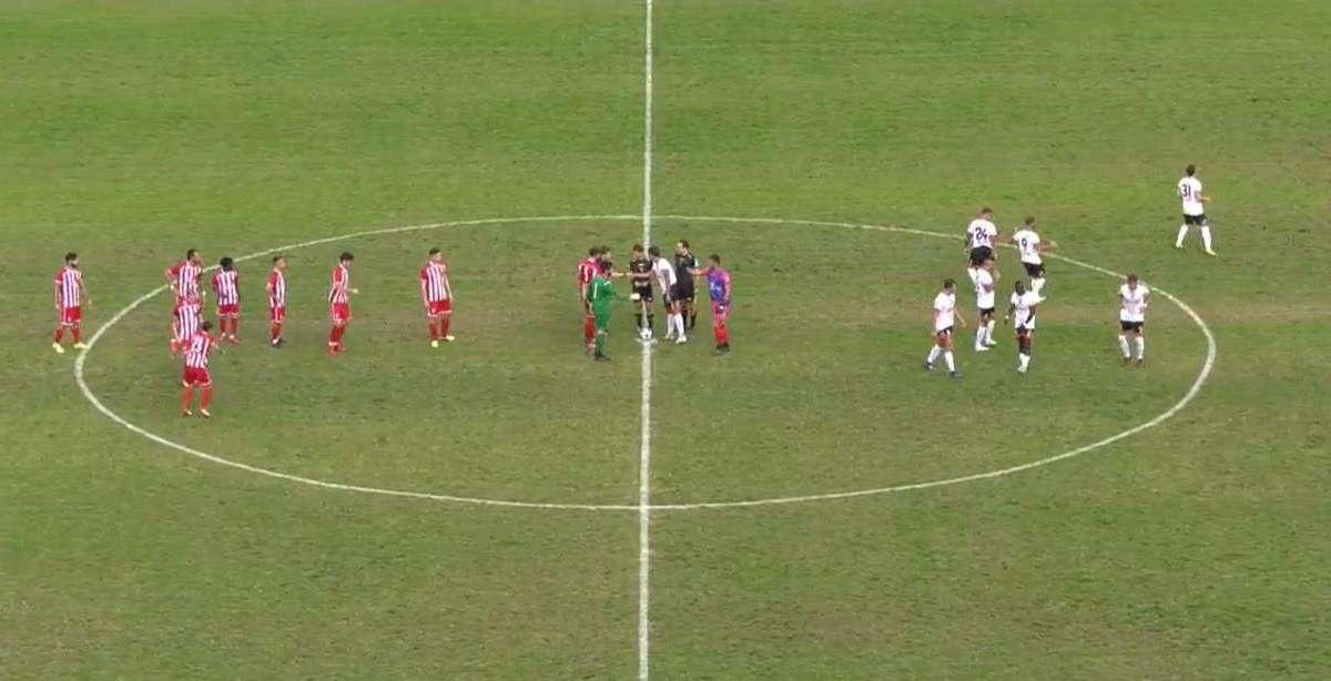 Fc Messina, stop interno contro il Rende: Palma rimonta Santapaola
