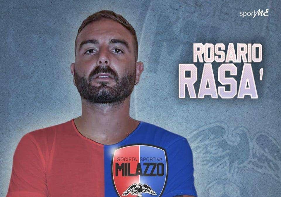 Altra riconferma per il Milazzo: Rosario Rasà resta in rossoblù