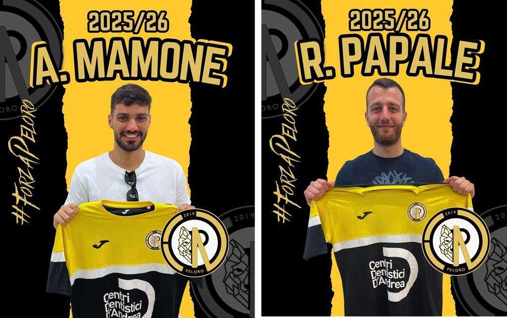 1^-Le conferme della Nuova Peloro: Mamone e Papale ancora in giallonero