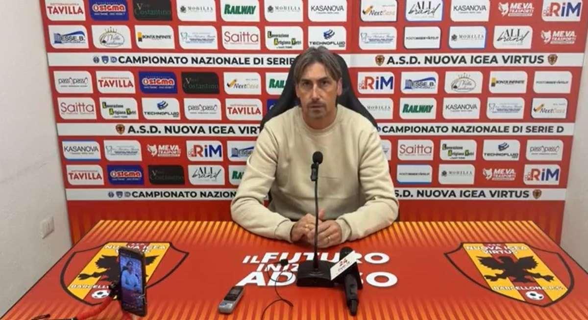 Nuova Igea Virtus, Panarelli: "Voglio una squadra volenterosa e coraggiosa"