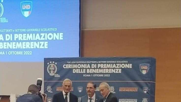 1^-Città di Galati, ottimo avvio. E il ds Vicario premiato a Roma