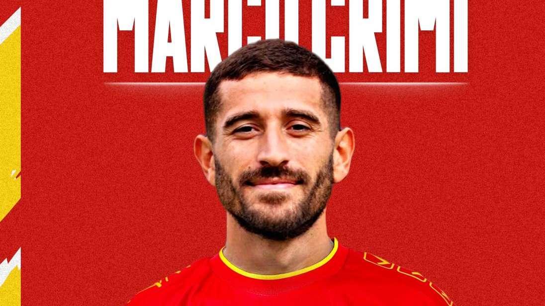 Il Messina ufficializza Marco Crimi: contratto fino al 2026