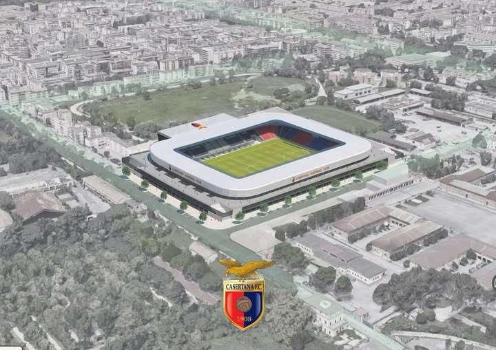 Casertana, possibile svolta per il nuovo stadio Pinto. C'e' un investitore
