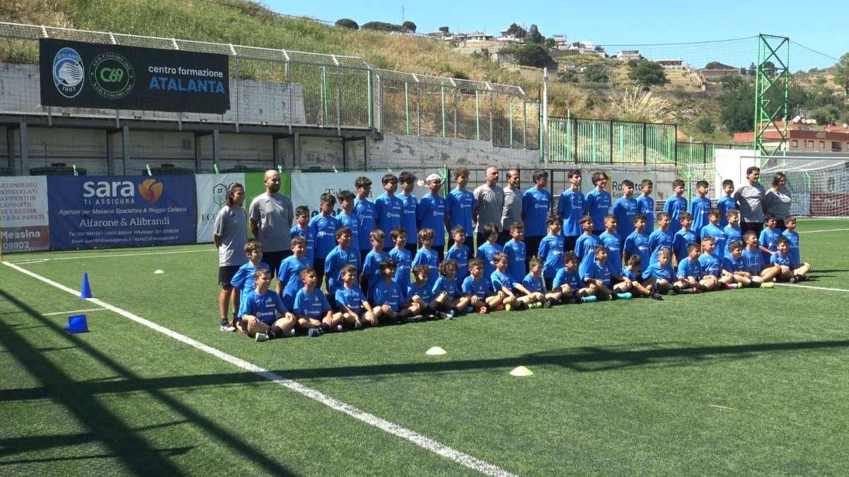 Camaro, grande entusiasmo per l'inaugurazione del "Football Camp Atalanta"