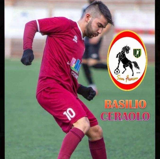 Basilio Ceraolo è neroverde: è il nuovo acquisto del San Fratello