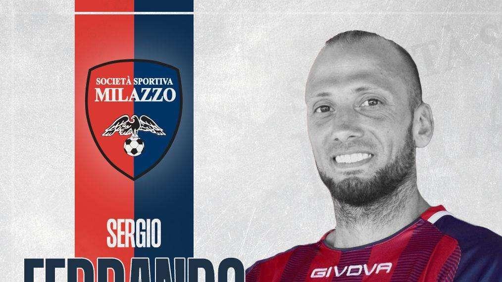 Milazzo, firma l'esterno difensivo Sergio Andres Madriaga Ferrando