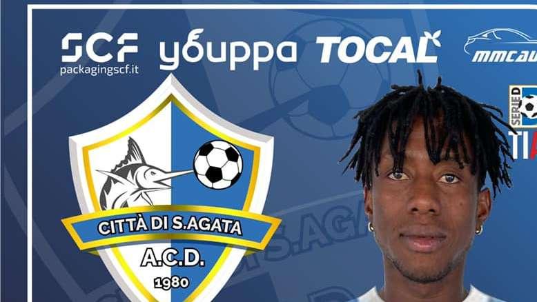 Un altro arrivo juniores per il Città di Sant'Agata: Ibrahima Sory Camara