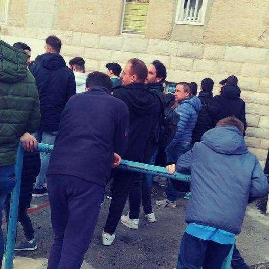 La Fidelis Andria ha proclamato "Giornata Biancazzurra" contro il Messina