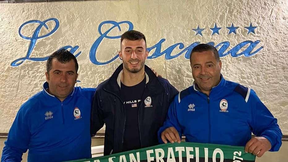 1^-Michael Mangano è il primo rinforzo del San Fratello