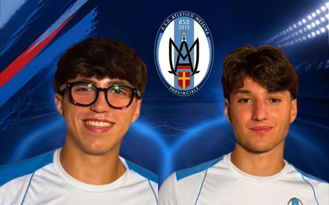 Atletico Messina Provinciale, tesserati Edoardo D’Agostino e Valentino Santoro