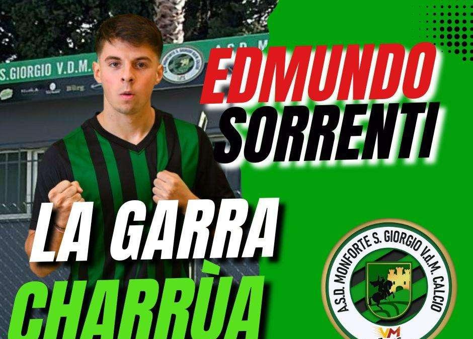 Attaccante uruguaiano per il Monforte San Giorgio: Edmundo Sorrenti