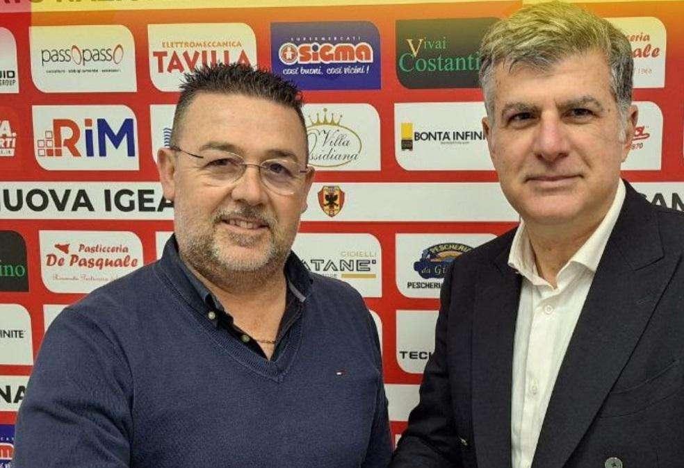 Nello Cassata è il Club manager della Nuova Igea Virtus