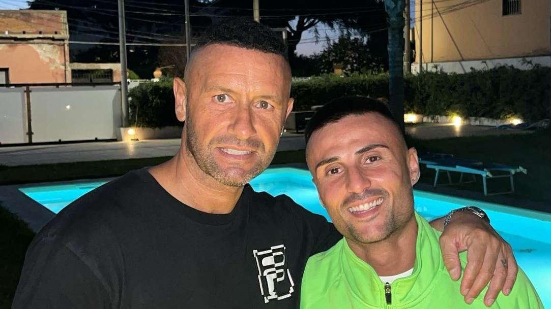 Il ds Iorio e Sciliberto