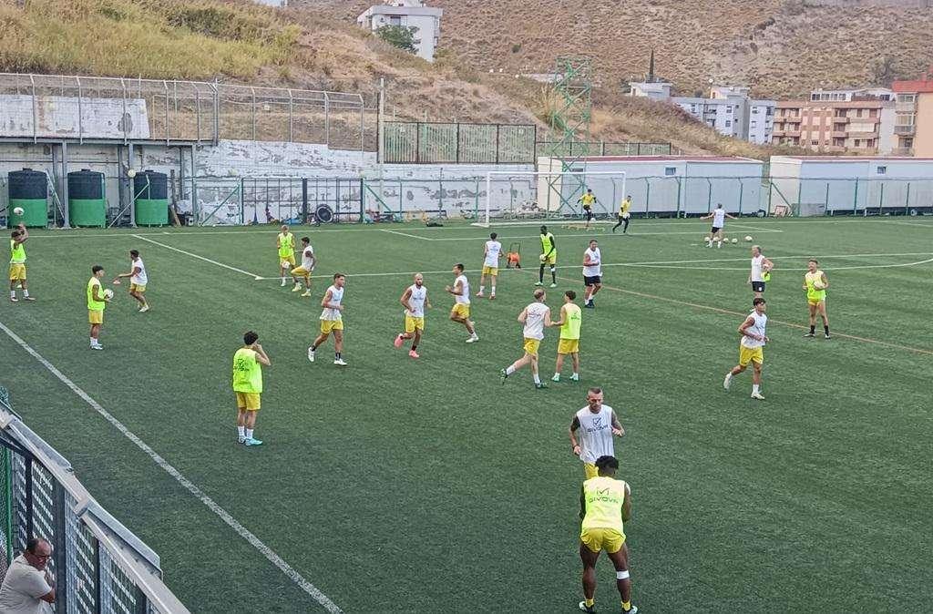 Un allenamento al Marullo