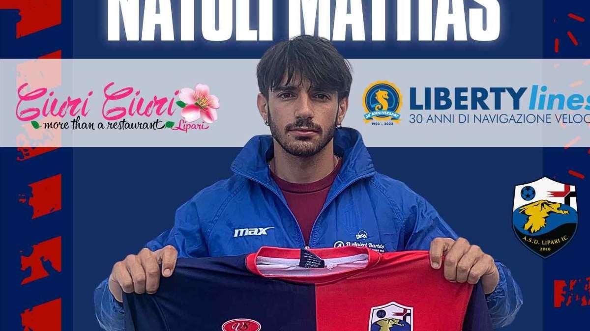 1^-Lipari, annunciato l'ingaggio del difensore Mattias Natoli