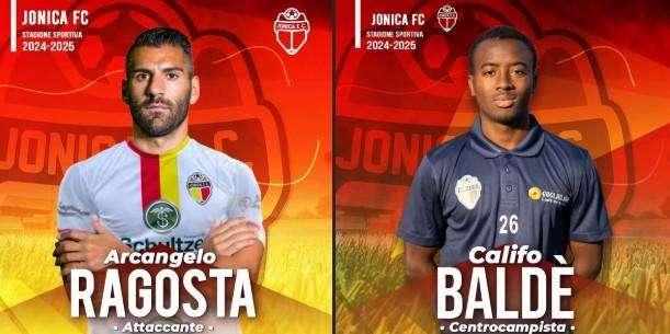 Doppio colpo della Jonica: Califo Baldè e Arcangelo Ragosta