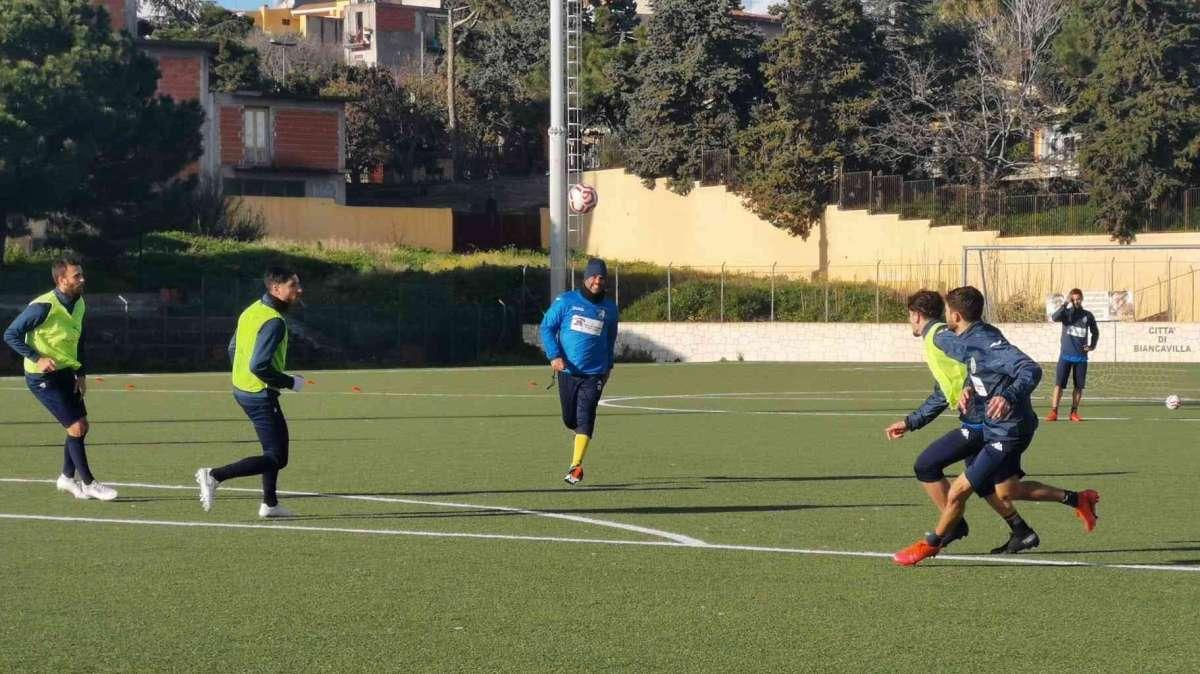Allenamento Biancavilla