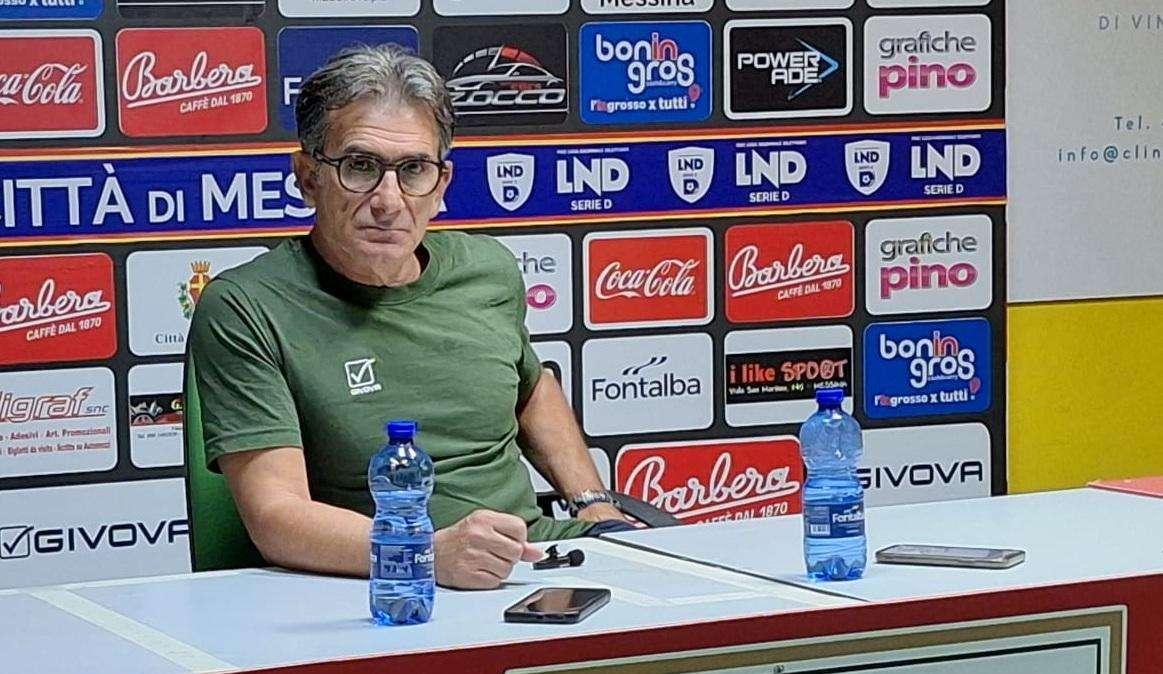 Messina, Romano: "Deluso dalla prestazione, ma ci accontentiamo"