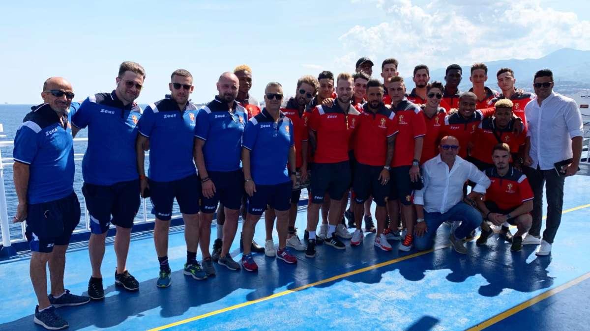 L'Fc Messina è partito per il ritiro calabrese: 18 i convocati