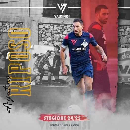 La Valdinisi conferma il proprio capitano Agatino Riposo
