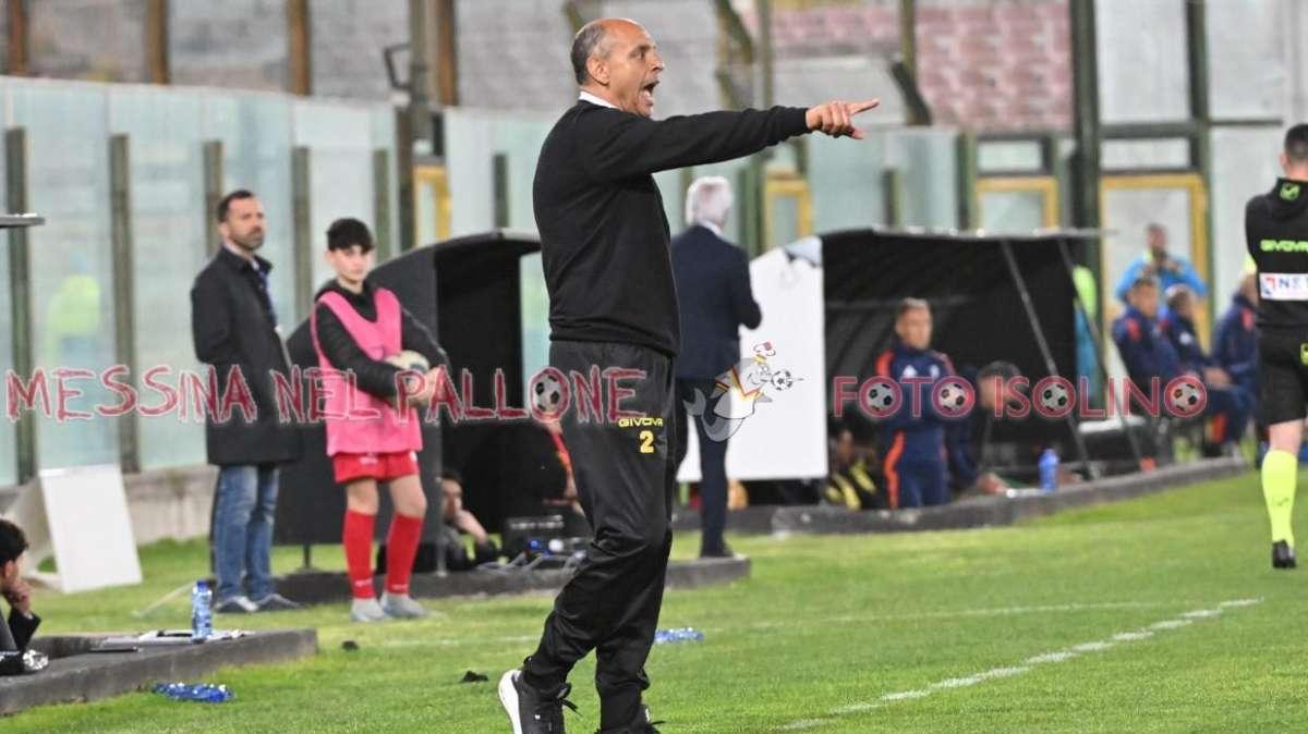 Il Messina verso il play-out contro il Foggia. Gatto: "Gara di importanza devastante"