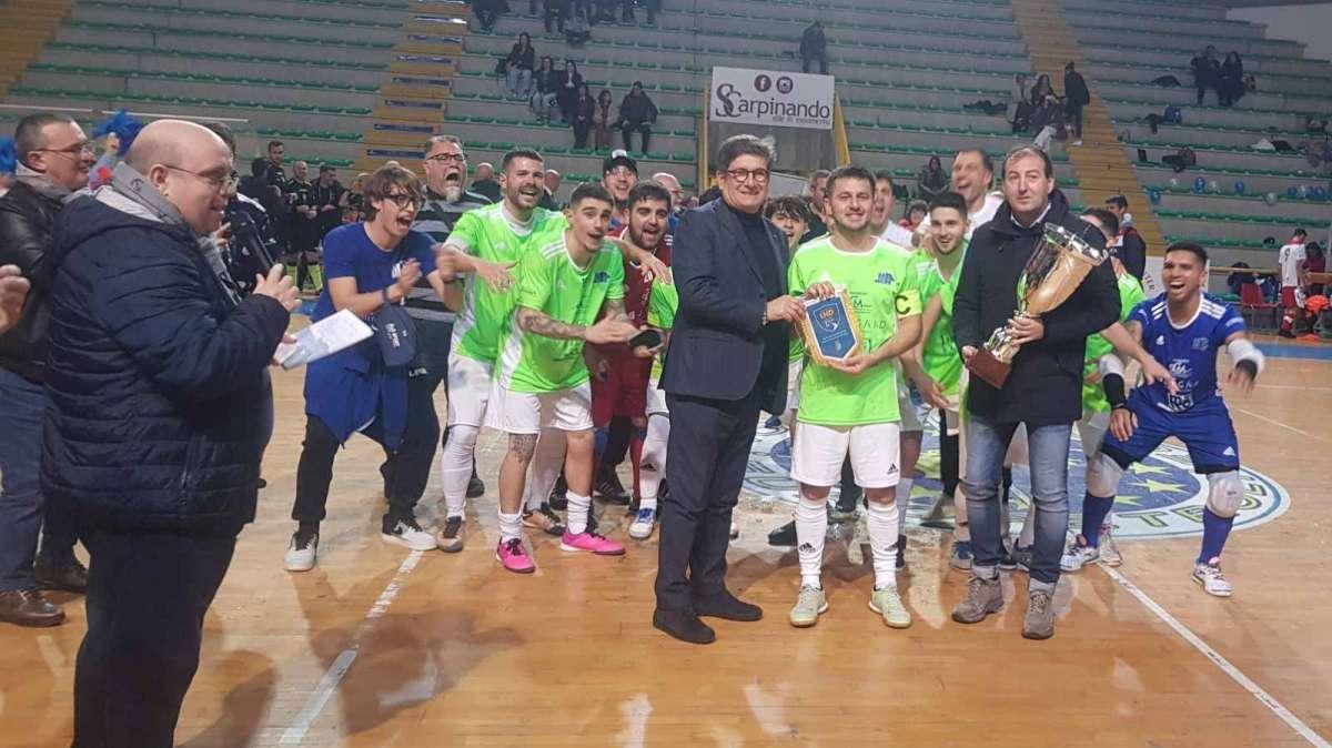 Calcio a 5, grande festa a Patti per le finali di Coppa maschile e femminile
