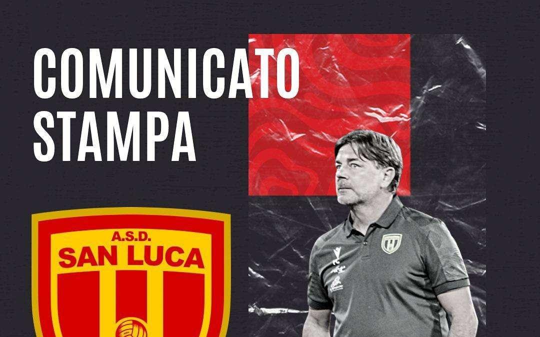 Il San Luca esonera Ciccio Cozza a ridosso della gara con il Catania 