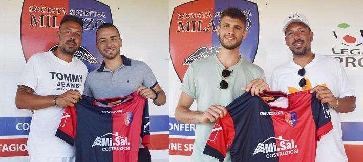Doppio colpo per il Milazzo: Giovanni Iovine e Francesco Crifò