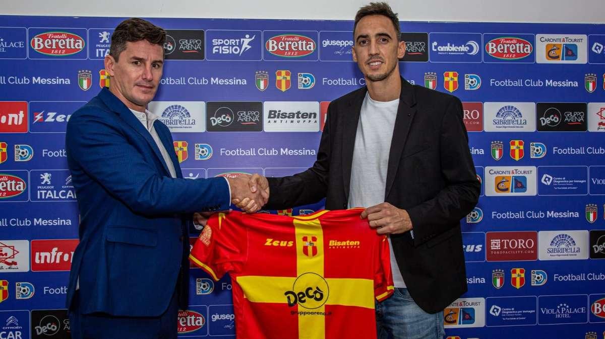 Fc Messina, arriva Caballero, pronto per la sfida con l'Acr