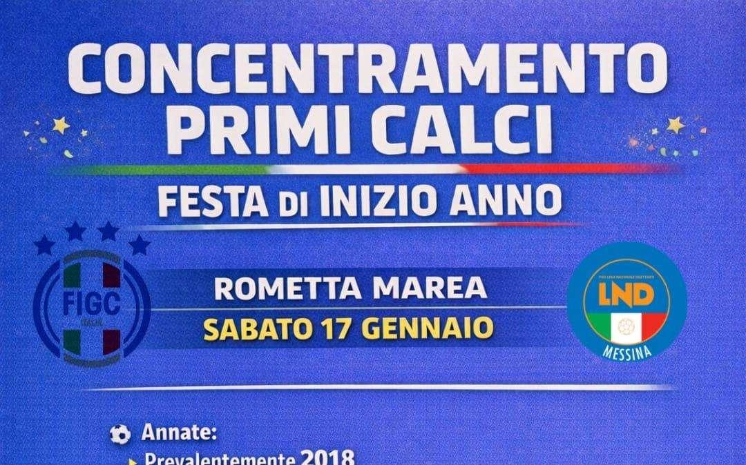 Festa di inizio anno 2026: a Rometta Marea protagonisti i Primi Calci