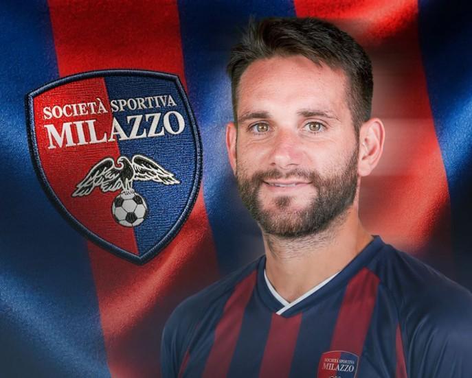 Davide Corso confermato al Milazzo: terzo anno in rossoblù