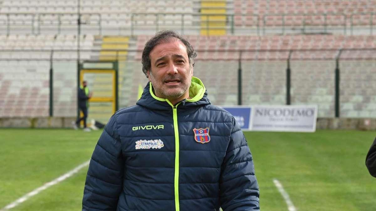 Il Paternò saluta mister Gaetano Catalano dopo due stagioni