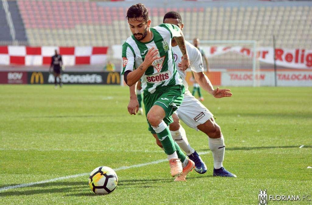 D'Agostino con il Floriana