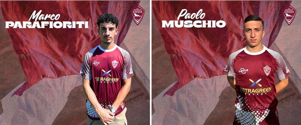 Doppio innesto classe 2007 per il Gioiosa: arrivano Muschio e Parafioriti