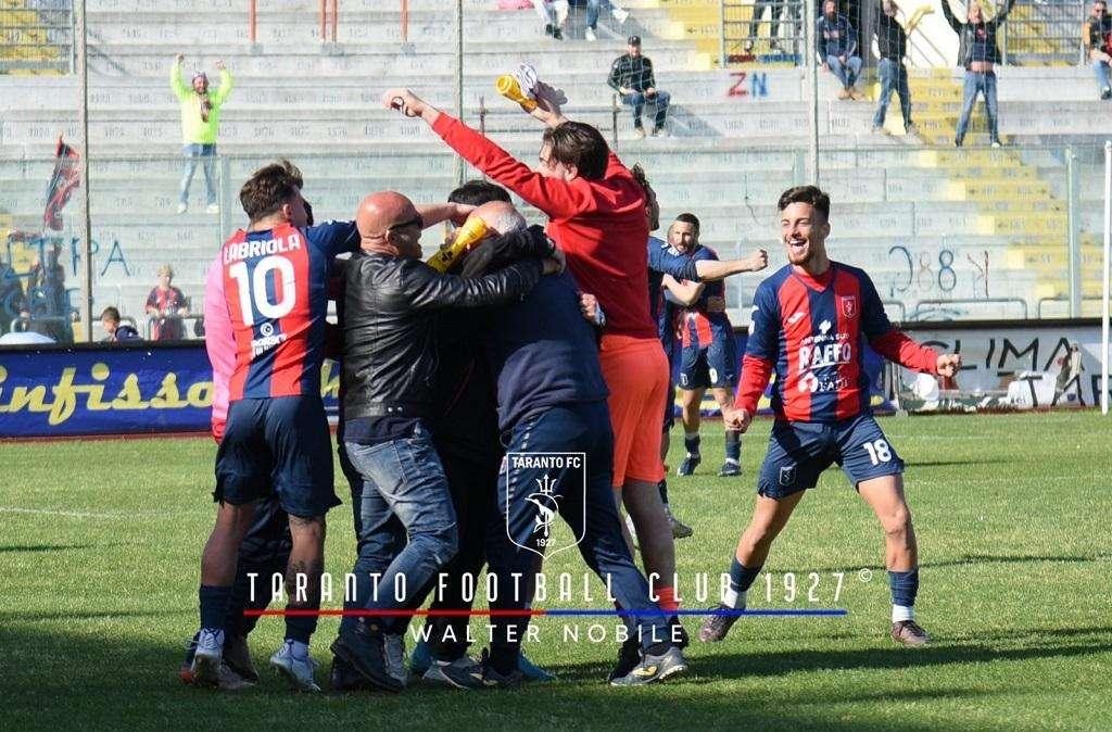 Il Taranto vince ed è salvo. Un rigore da tre punti per il Monterosi