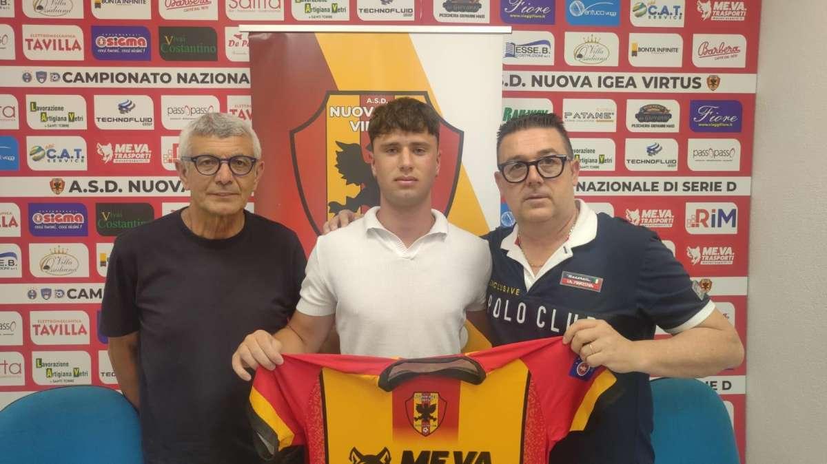 Nuova Igea Virtus, tesserato il giovane attaccante Dario Violante