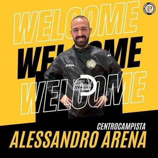 1^-La Nuova Peloro rinforza il centrocampo con Alessandro Arena