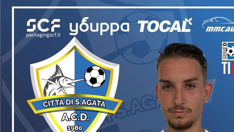 Francesco Biondo si lega al Città di S.Agata: altro under per i biancoazzurri