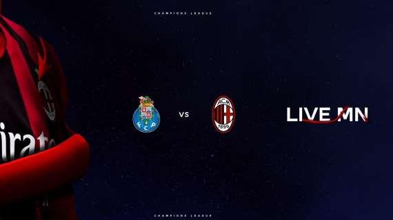 LIVE MN - Porto-Milan (1-0): k.o. meritato, ma pesa l'errore di Brych