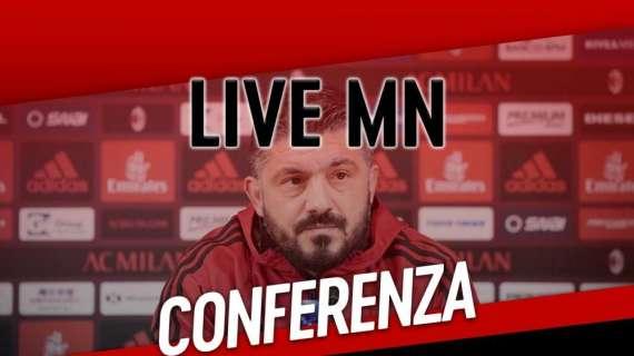 LIVE MN - Gattuso: "Senza Mirabelli non sarei qui. Voliamo basso su Cutrone. Donnarumma-tifosi? Era un gesto che aspettavo da un po'"