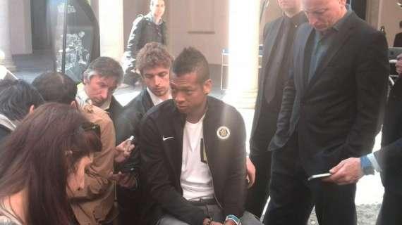 Guarin: "Mai alla Juve o al Milan? Il rinnovo l'ho fatto per continuare qui"